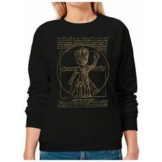 Свитшот DreamShirts Studio, размер 52, черный
