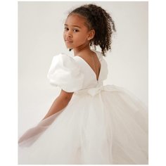 Платье KROLLY, размер 134-140, белый
