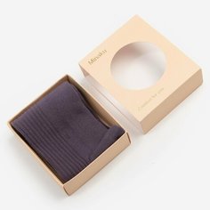 Носки Minaku, размер 23/25, белый, фиолетовый