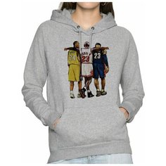 Худи DreamShirts Studio, размер 54, серый