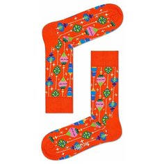 Носки Happy Socks, размер 29, оранжевый, мультиколор