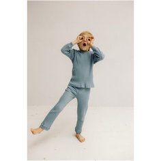 Пижама МиниЛуна, размер 105-110, синий