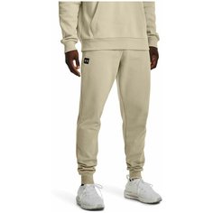 Брюки джоггеры Under Armour Rival Fleece Joggers, размер L, бежевый