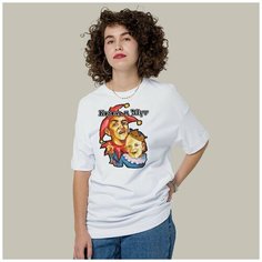 Футболка размер L, белый