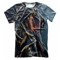 Футболка , размер 36, мультиколор