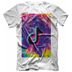 Футболка , размер 32, мультиколор