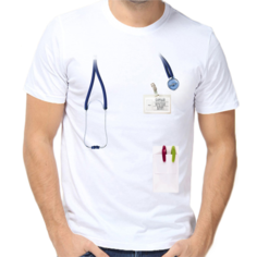 Футболка размер 2XS, белый