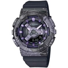 Наручные часы CASIO G-Shock GM-S114GEM-1A2, фиолетовый, серый