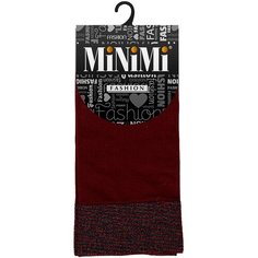 Носки MiNiMi, 70 den, размер 0 (one size), бордовый