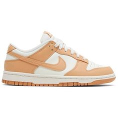 Кроссовки NIKE Dunk, размер 4.5 US (6W), горчичный, коричневый