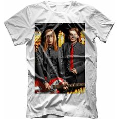 Футболка GOODbrelok, размер 32, мультиколор