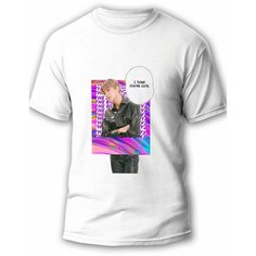 Футболка размер 2XL, белый