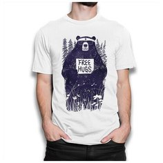 Футболка DreamShirts Studio, размер 2XL, белый