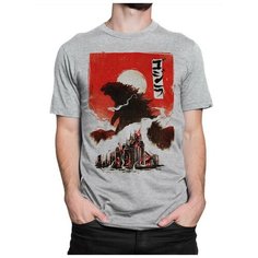 Футболка Design Heroes, размер 3XL, серый