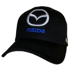 Бейсболка Mazda Бейсболка Мазда кепка MAZDA, размер 55-58, черный