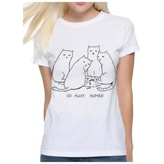 Футболка DreamShirts Studio, размер M, белый