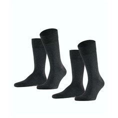 Носки Falke, 2 пары, размер 39-42, черный