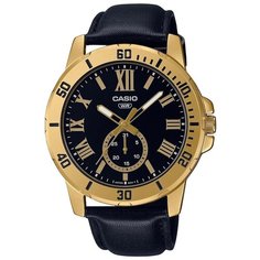 Наручные часы CASIO Collection, черный, золотой