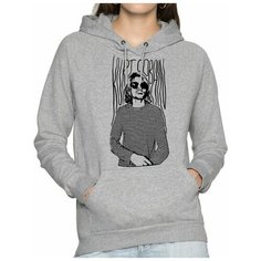 Худи DreamShirts Studio, размер 54, серый