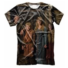 Футболка , размер 36, мультиколор