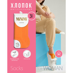 Носки MiNiMi, 3 пары, размер 35-38, оранжевый
