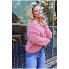 Свитер MERRIBEL, размер One size, розовый
