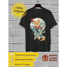 Футболка размер M, черный