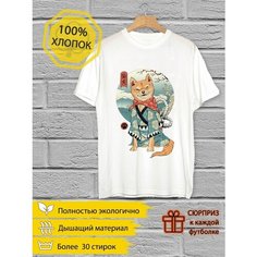 Футболка размер M, белый