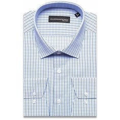 Рубашка ALESSANDRO MILANO, размер (46)S, голубой