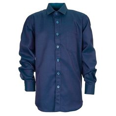 Школьная рубашка Tsarevich, размер 152-158, синий