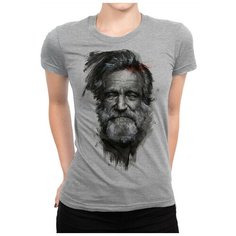 Футболка DS Apparel, размер XS, серый