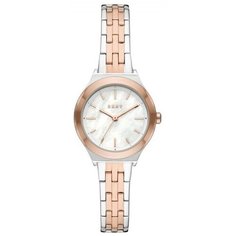 Наручные часы DKNY Parsons, розовый, золотой