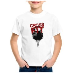 Футболка CoolPodarok, размер 22, белый