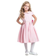 Платье Cascatto, комплект, размер 7-8/122-128, розовый