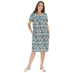 Платье Оптима Трикотаж, размер 50, синий