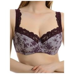 Бюстгальтер AMITEYA, размер 85G, бордовый