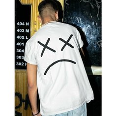 Футболка shulpinchik, размер M, белый