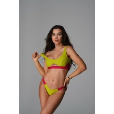 Лиф METAMORFOSI SWIMWEAR DUOS, размер L, фиолетовый, зеленый