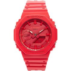 Наручные часы CASIO G-Shock 46510, красный, бордовый