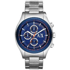 Наручные часы Armani Exchange Driver Two, серебряный