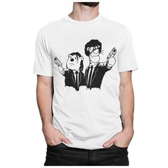 Футболка DreamShirts Studio, размер 2XL, белый