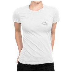 Футболка DreamShirts Studio, размер XL, белый