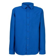 Школьная рубашка Tsarevich, размер 122-128, синий
