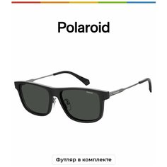 Солнцезащитные очки Polaroid, черный, мультиколор
