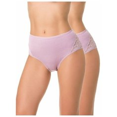 Трусы Dentelle, 2 шт., размер XXXXL, розовый