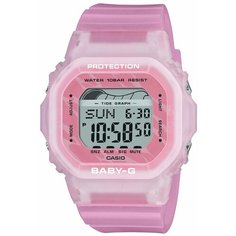 Наручные часы CASIO Baby-G, розовый, серый