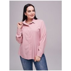 Рубашка DiSORELLE, размер 52, розовый