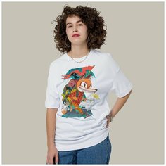 Футболка размер L, белый