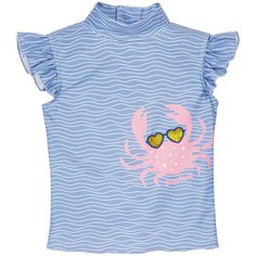 Костюм для плавания Playshoes, размер 98/104, голубой, розовый
