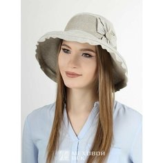 Панама Меховой век, размер 55-59, серый